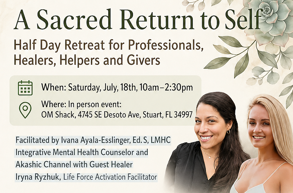 A Sacred Return to Self - Half Day Retreat