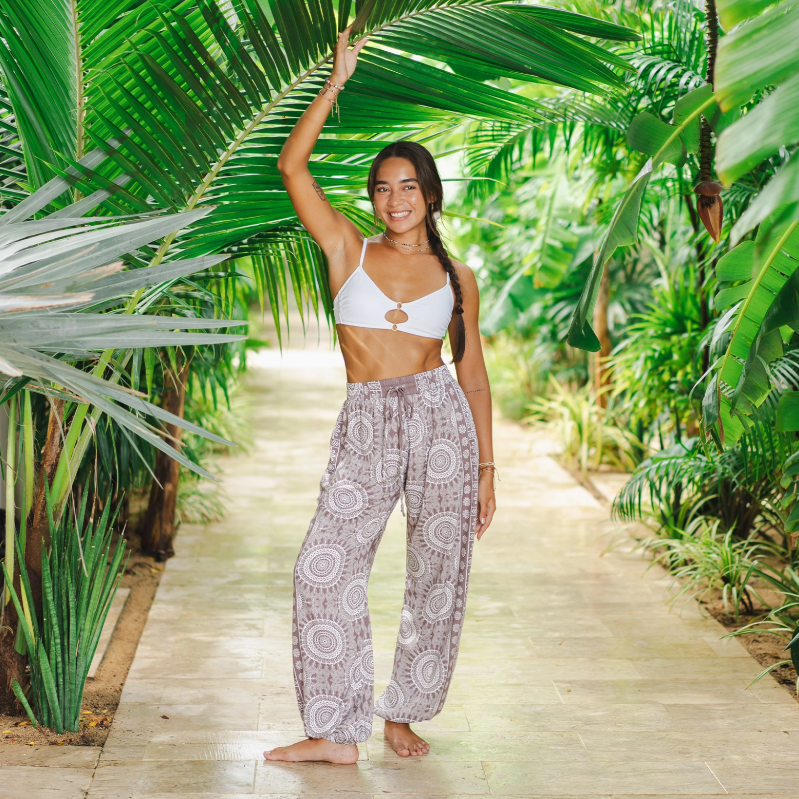 Nosara Jogger Harem Pants — Effortless Flow, Everyday Comfort