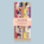 Set of 10 watercolor pencils with colorful barrel designs