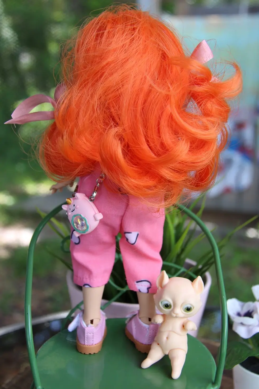 Thumbnail: 9" (22 cm) OOAK Mini Paola Reina Doll "Rosie" by iCukla ~ Resin BJD Body