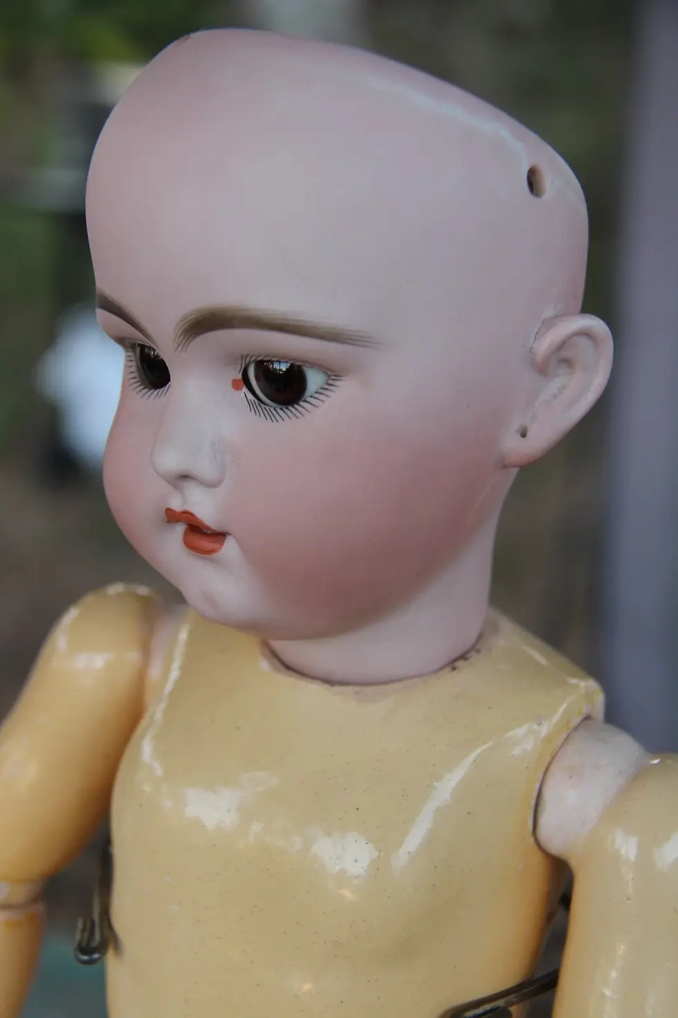 Thumbnail: Antique 21” Simon & Halbig 1079 DEP Boy – Little Lord Fauntleroy Outfit •