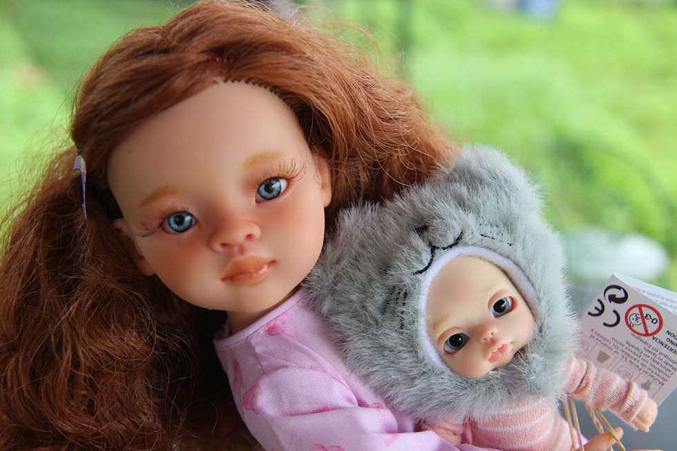 Thumbnail: 13" OOAK Paola Reina Manica Doll ROSIE by iCukla – Custom Art Doll