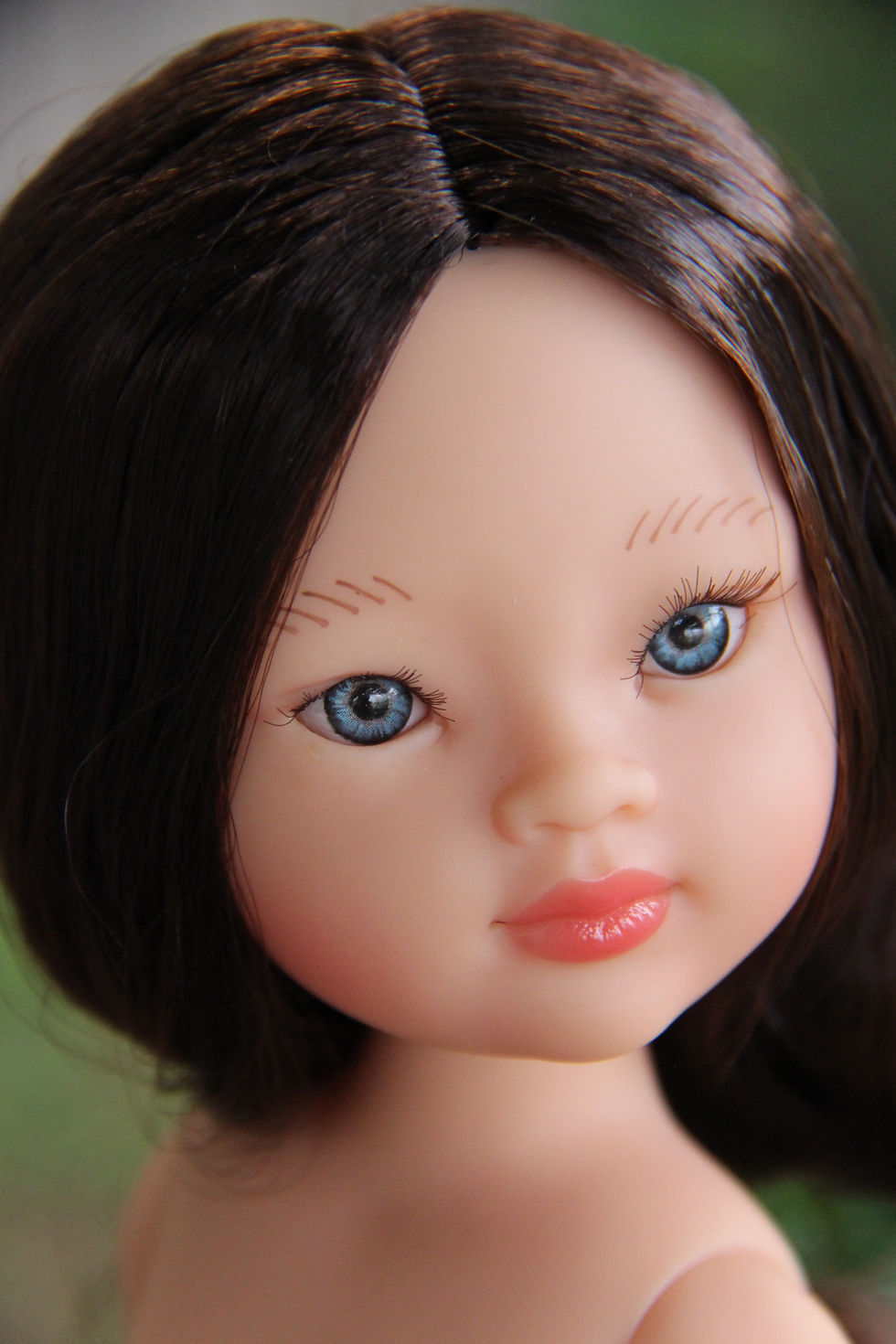 Thumbnail: Lalisa MARRON Doll 13"/32cm brown long Hair Nude Paola Reina Friend Spain Doll