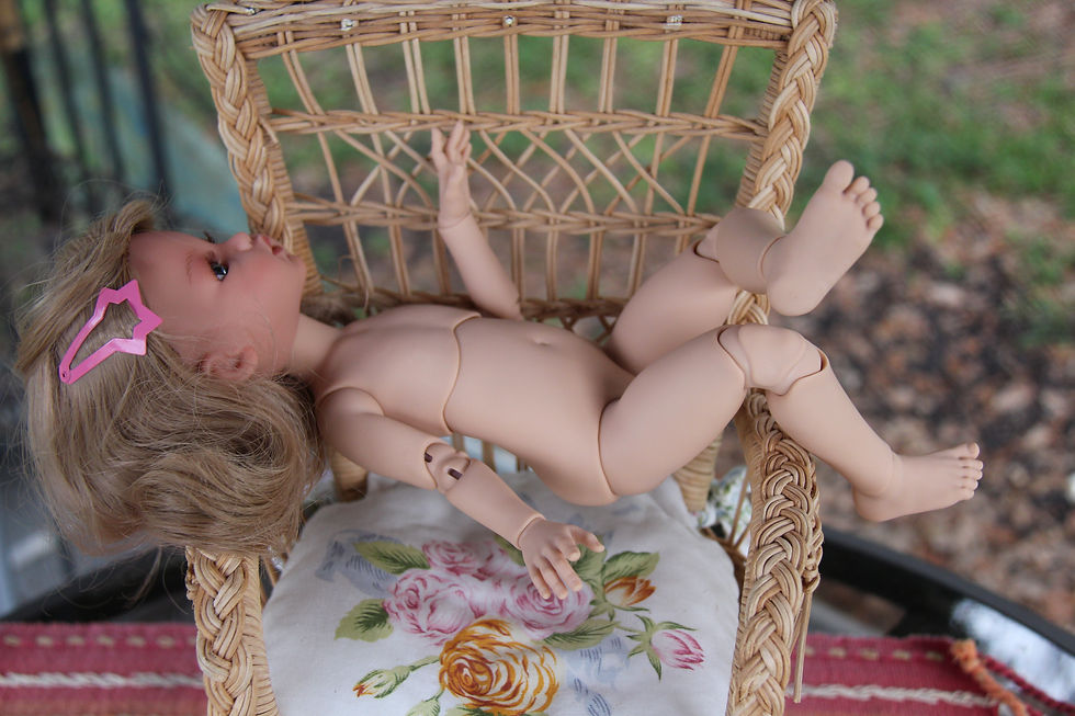 Thumbnail: 26 cm / 10" Articulated Resin BJD Body for Antonio Juan 13" Dolls~BABY~by iCukla