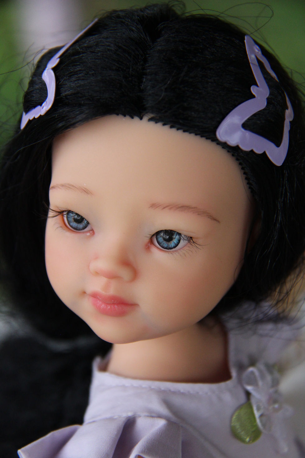 Thumbnail: 13" OOAK Lalisa Neo Doll NATALIE by iCukla ~ Custom Art Doll~Paola Reina friend