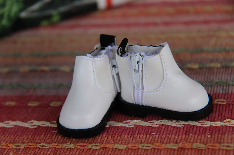 Thumbnail: Ankle Boots Doll Shoes for Paola Reina 5.4 cm / 2.2"~Shoes for 32 cm Dolls