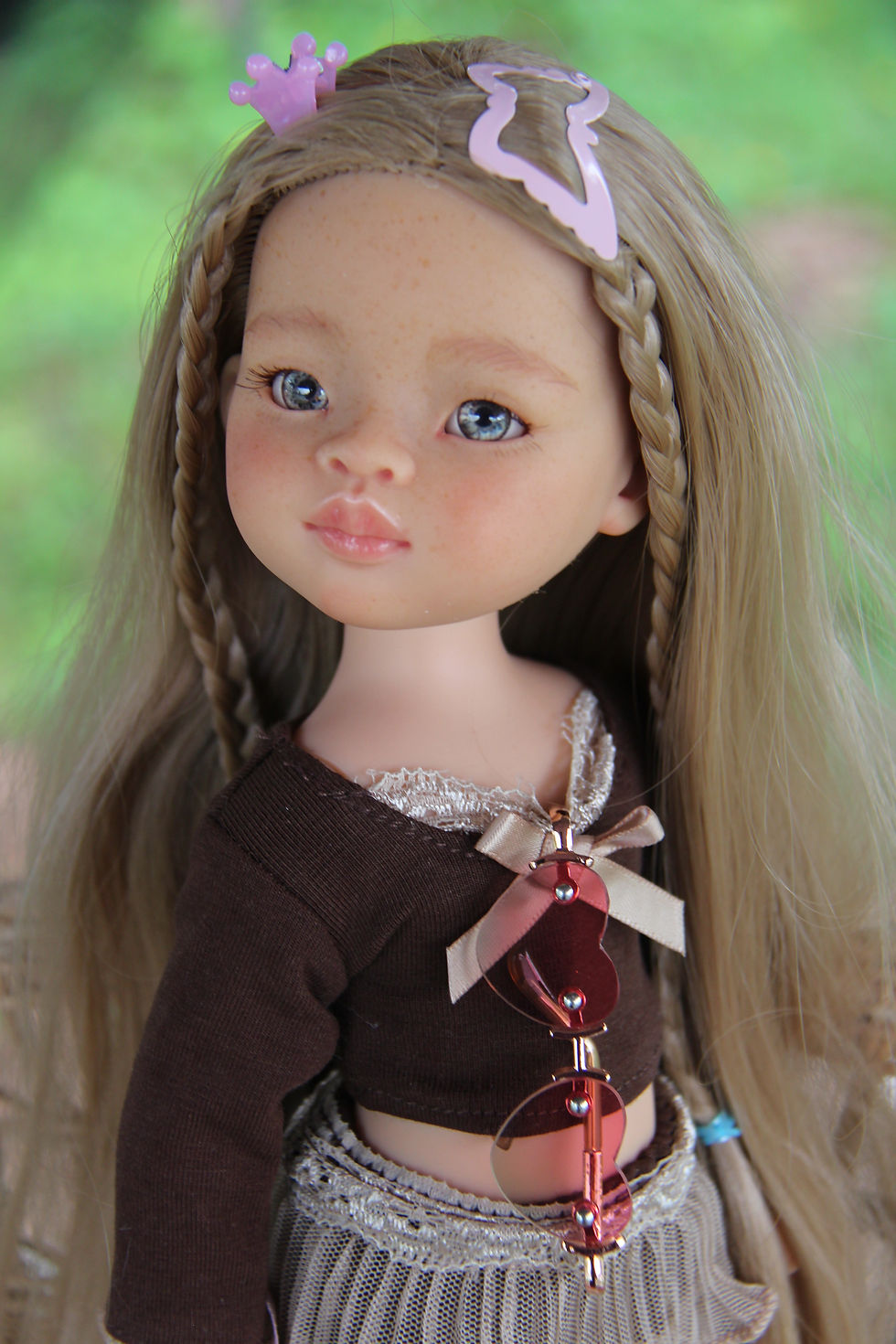 Thumbnail: 13" OOAK Paola Reina Manica Doll VITA by iCukla – Custom Art Doll