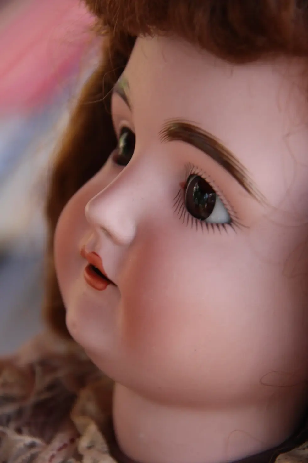 Thumbnail: Antique 164 Kestner Bisque Head Doll 25"~Antique Clothing~with Original Body~