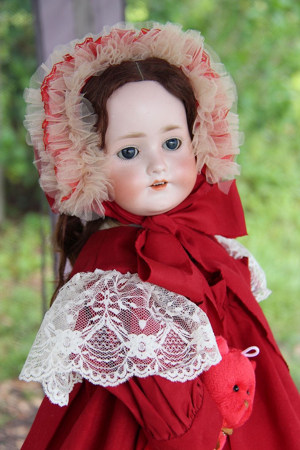 Thumbnail: 22"/56cm Antique Schoenau & Hoffmeister Bisque Doll | S PB H 1923 Germany