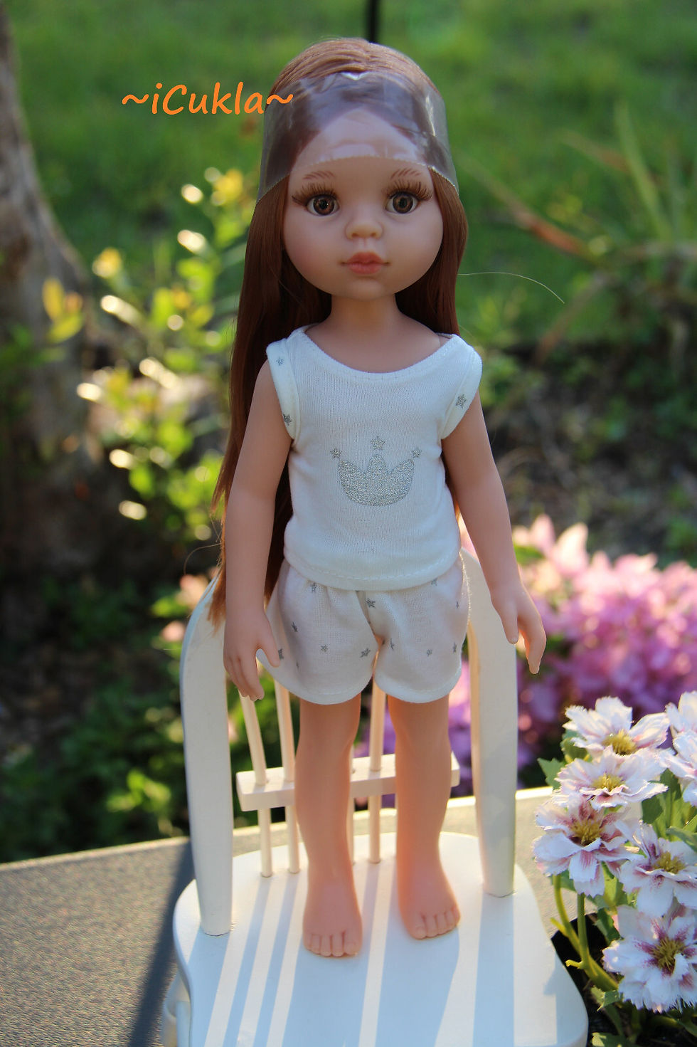 Thumbnail: Paola Reina Amigas Pajamas CHRISTI Extra Long Hair Doll 32 cm./12.5"