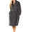 Thumbnail: La Marquise Charlotte Supersoft Cut-Out Design Shawl Collar Robe