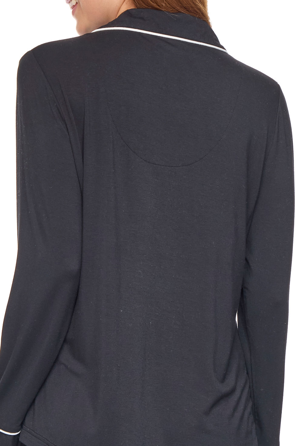 Thumbnail: Bamboo Viscose Soft Stretch Button Through Pyjama Set