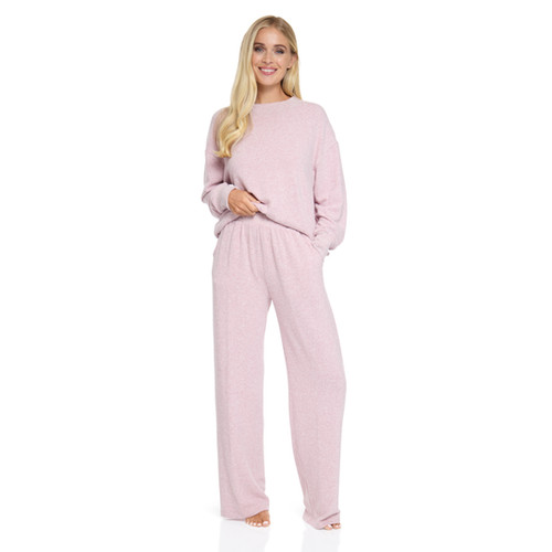 Women's Dressing Gown Wysteria Lane Hooded Velour Dressing Gown Robe - View #2