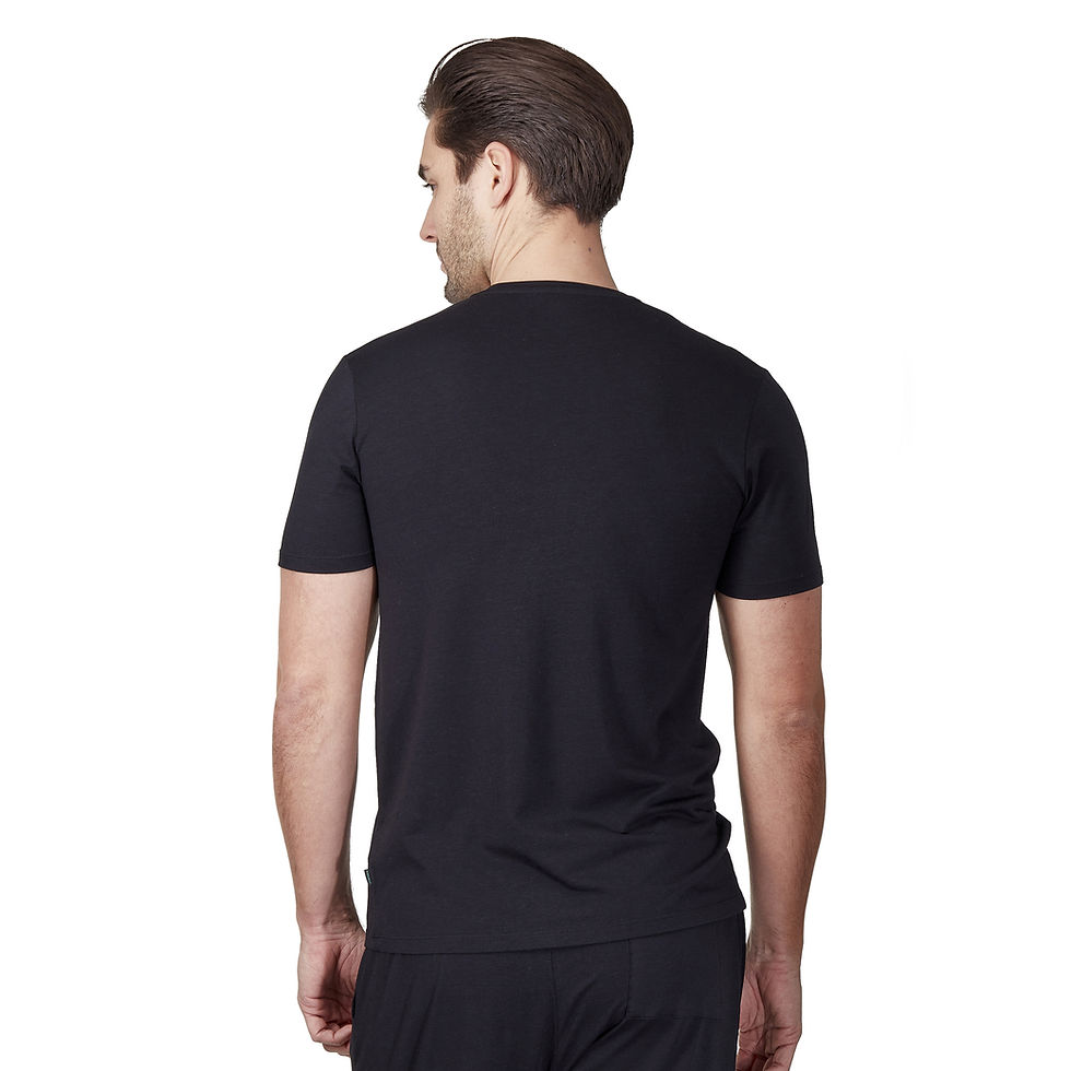 Thumbnail: Haigman Men’s 2 Pack Bamboo Cotton Soft Stretch Short Sleeve T-Shirts