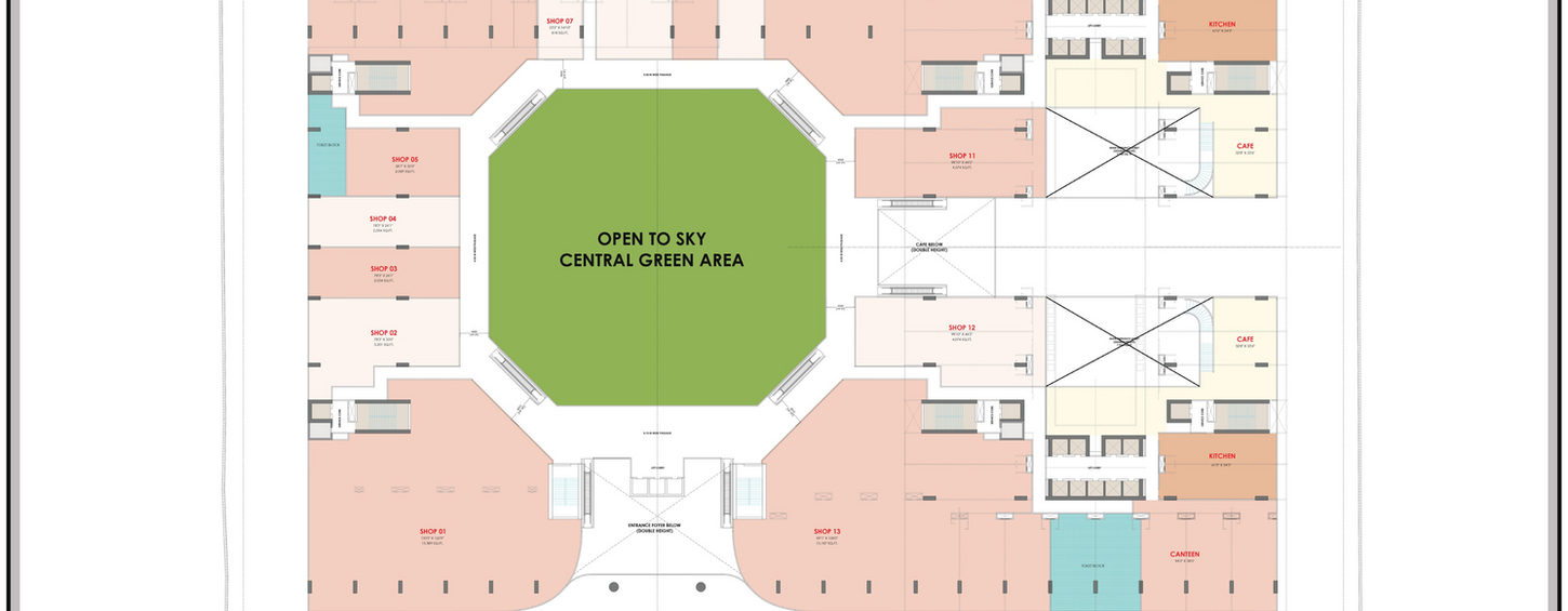 Cyber Square by Griha Realty – futuristic mixed-use commercial and lifestyle hub with modern glass towers, rooftop gardens, and premium amenities.