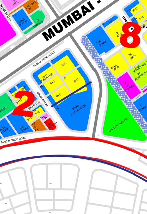 CIDCO Announces E-Auction for Leasing of 6 Star Hotel Plots in Navi Mumbai