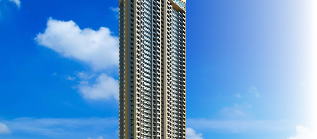 Aerial view of Arihant Adarsh Sports City in Taloja, Navi Mumbai, showcasing modern high-rise towers amidst lush greenery and wide roads.