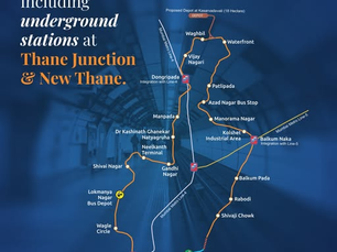 Thane Metro Expansion: Bids Invited for 8 New Stations Including Key Underground Hubs