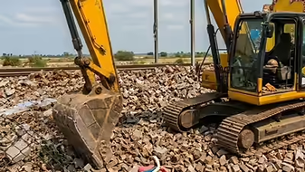 Mumbai Railway Push: 350 Slum Structures Cleared, Airoli–Kalwa Rail Corridor Gains Momentum, boosting connectivity and infrastructure growth.