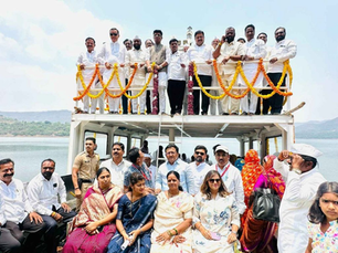 Mulshi Dam Ferry Service Launched: Travel Distance Reduced by 25 km for Villagers