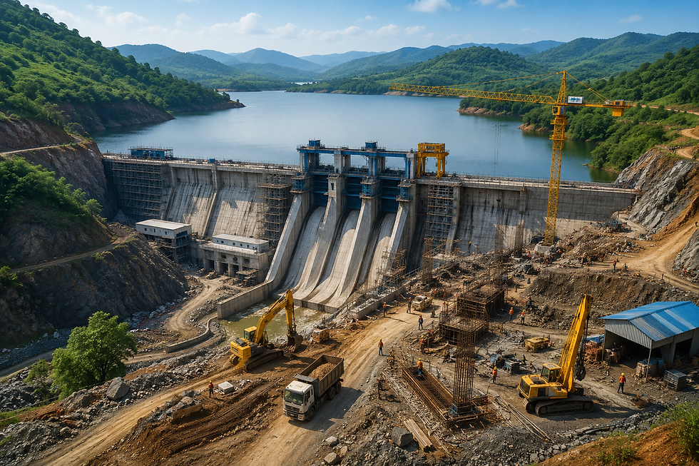 CIDCO Speeds Up Kondhane Dam Project Targets Completion by 2029 to Secure Navi Mumbai's Future Water Supply