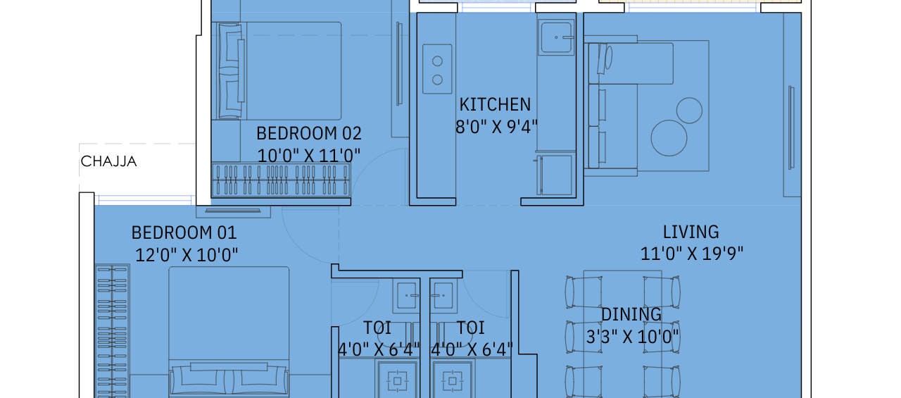 Gami Satyam Palacio – premium 2 & 3 BHK residential towers in Sector 2, Kharghar, Navi Mumbai with modern amenities and prime location