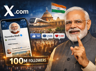 Prime Minister Narendra Modi Posts Milestone Message on X as Engagement Peaks