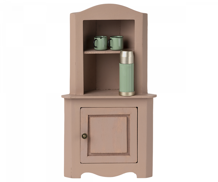 Thumbnail: [PREORDER] Maileg - Miniature corner cabinet | 2 Colors