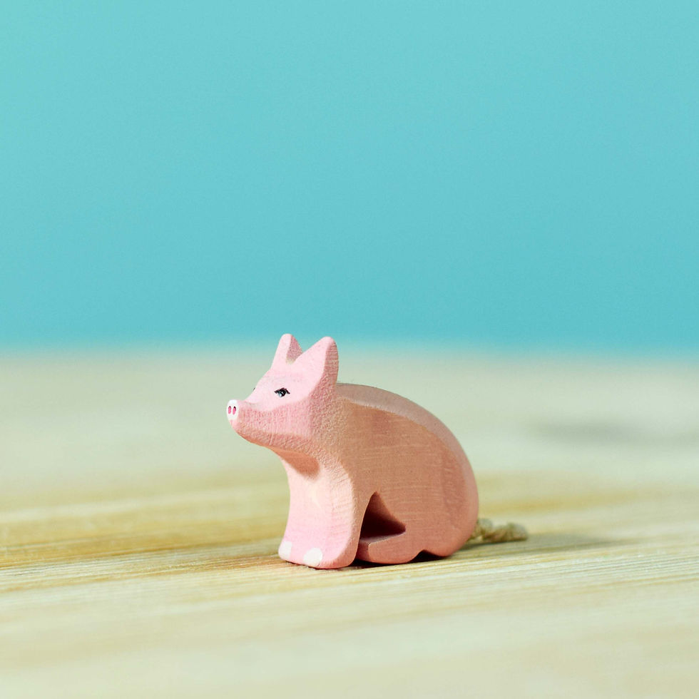 Thumbnail: Bumbu Toys - Pig Family Set