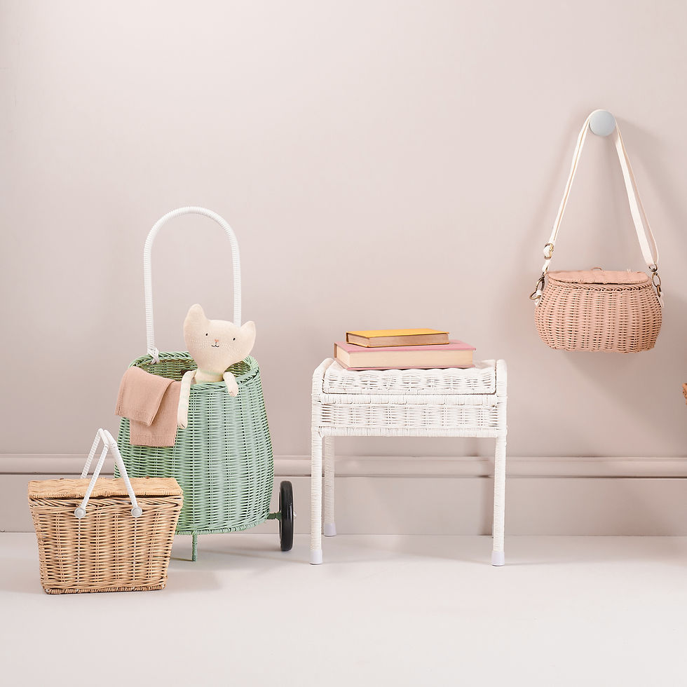 Thumbnail: Olli Ella - Rattan Piki Basket | 5 Colours