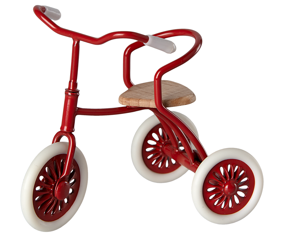 Thumbnail: [PREORDER] Maileg - Abri à tricycle, Mouse & Hanger | 3 Colors