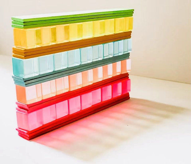 Thumbnail: Bauspiel-Coloured Rods (100 pcs)