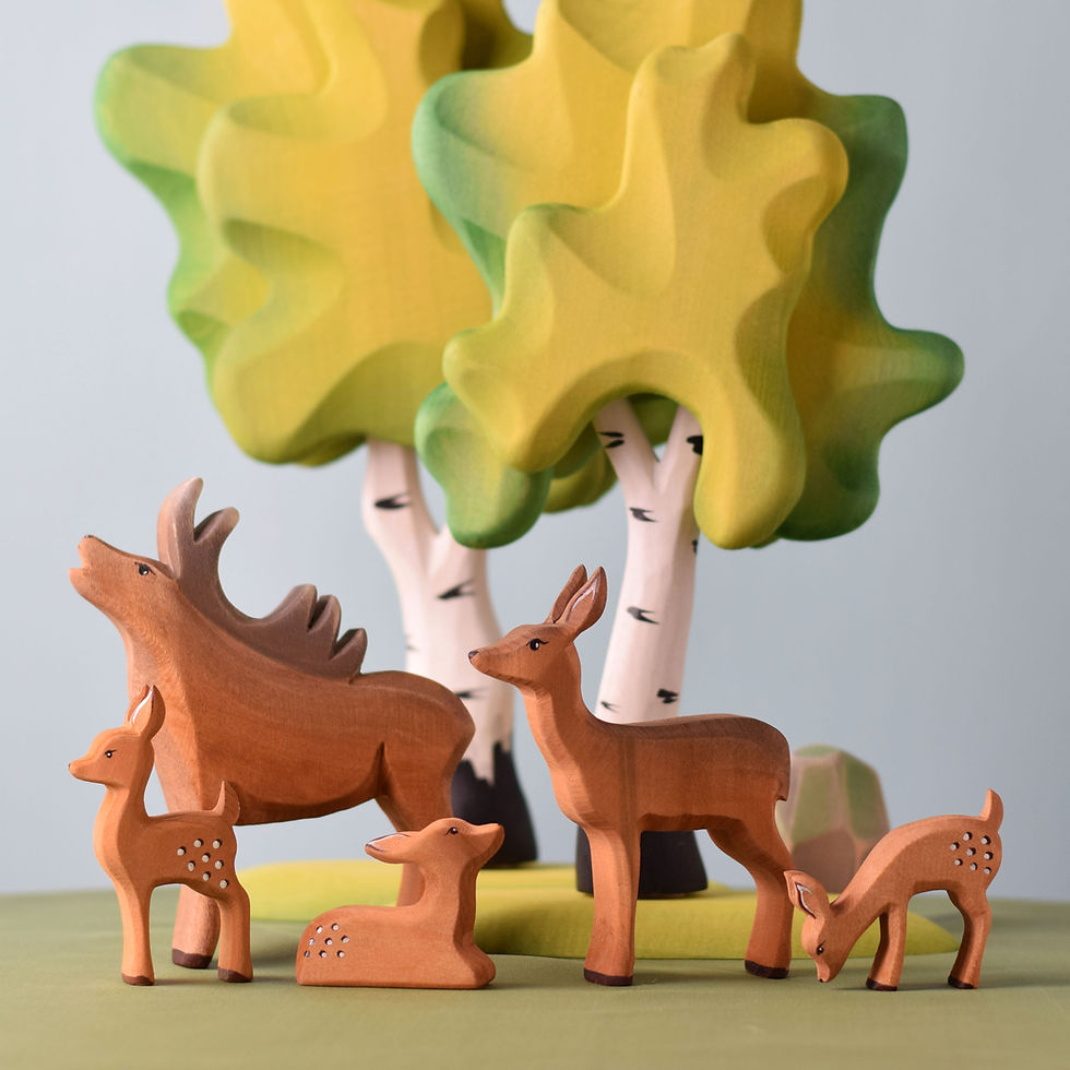 Thumbnail: Bumbu Toys -Deer Herd Set