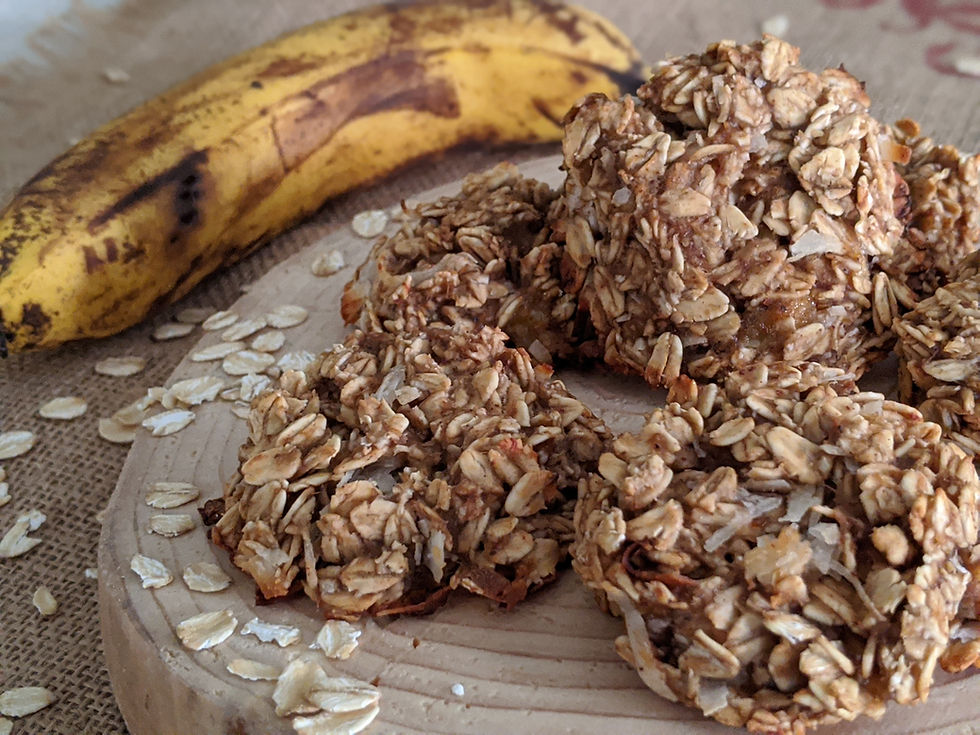 Banana Oat Cookies