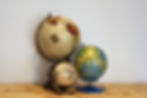 Globes vintage