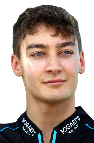 George Russel F1 Driver