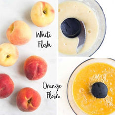 Peach, a wonderful Baby Food, for Peach Month!