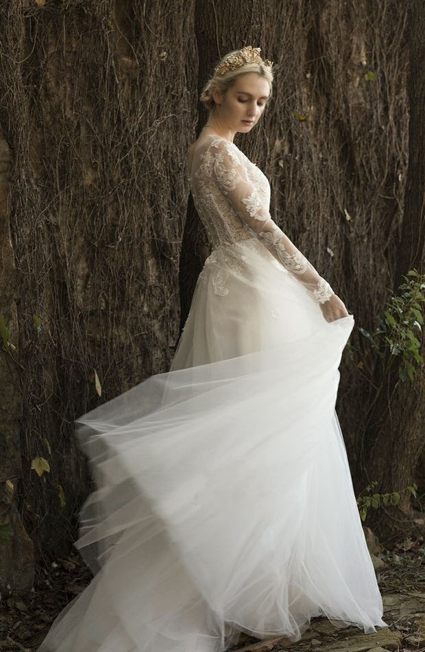 Thumbnail: Customized Wedding Dress - DA317