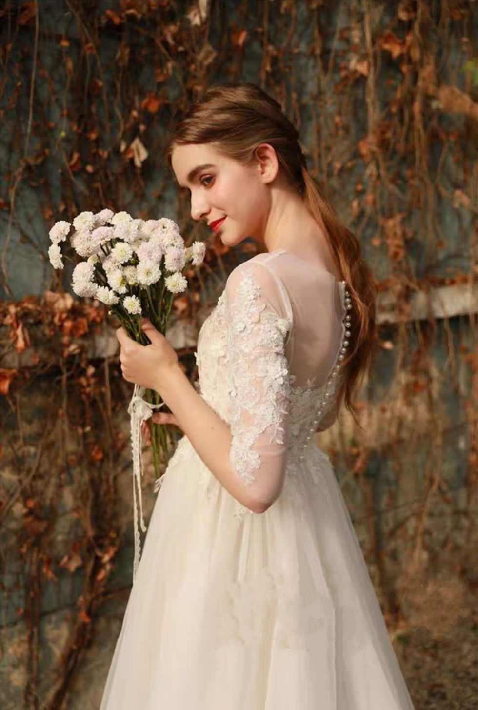 Thumbnail: Customized Wedding Dress - DA313