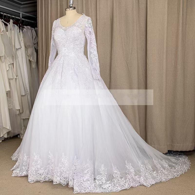 Thumbnail: Customized Wedding Dress - DP513