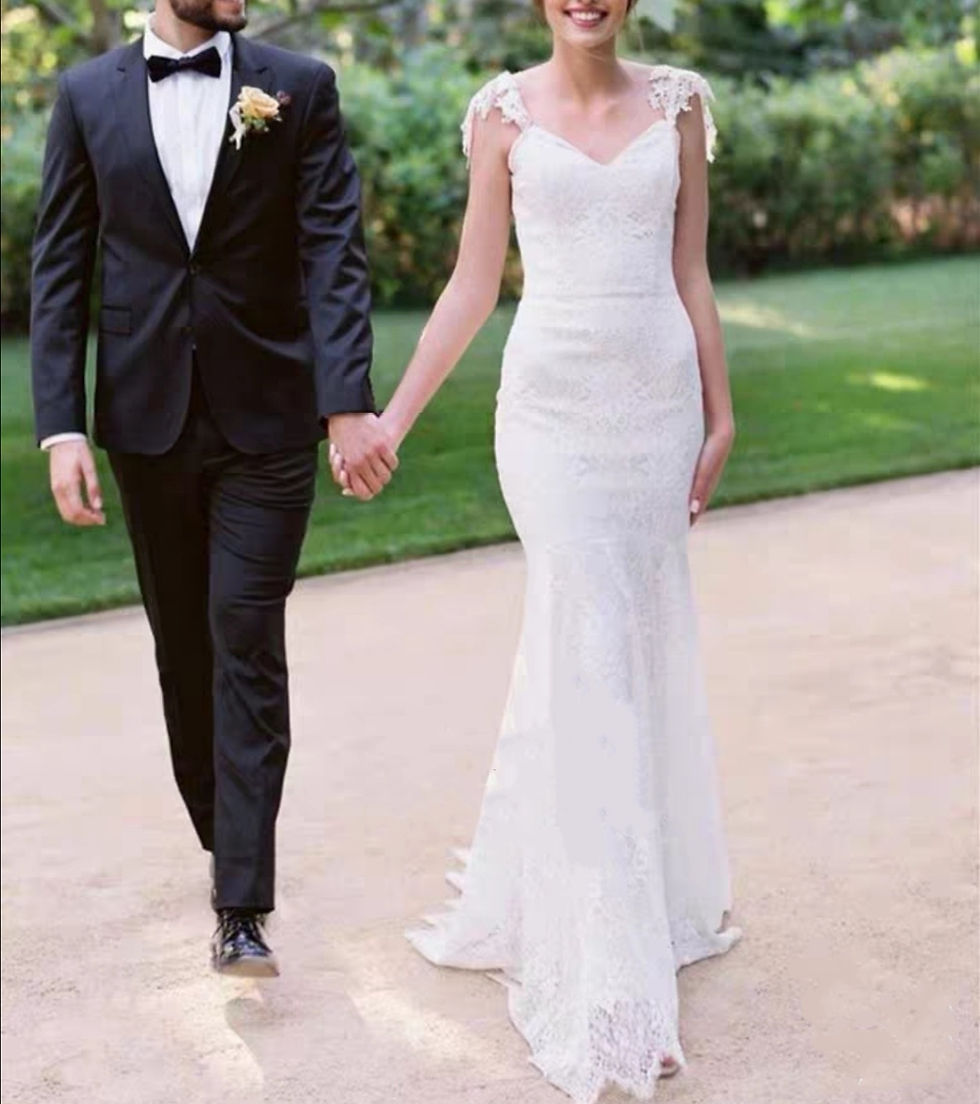Thumbnail: Customized Wedding Dress - DM212