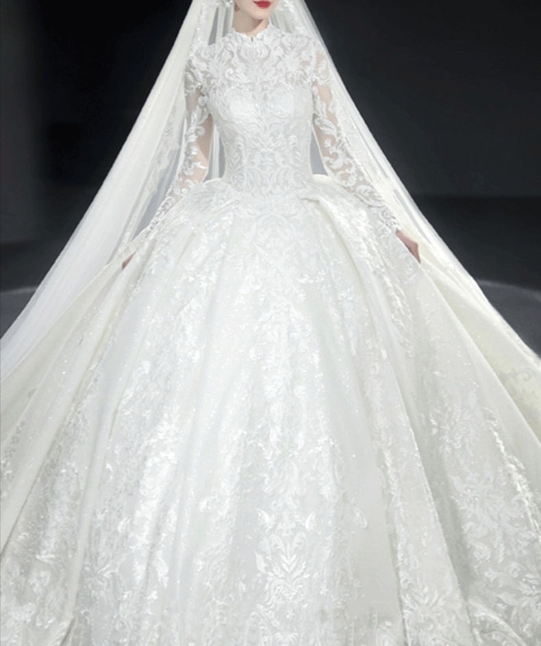 Thumbnail: Customized Wedding Dress - DP505