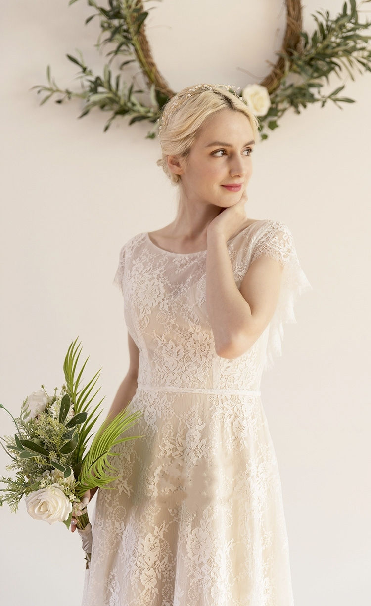 Thumbnail: Customized Wedding Dress - DA318