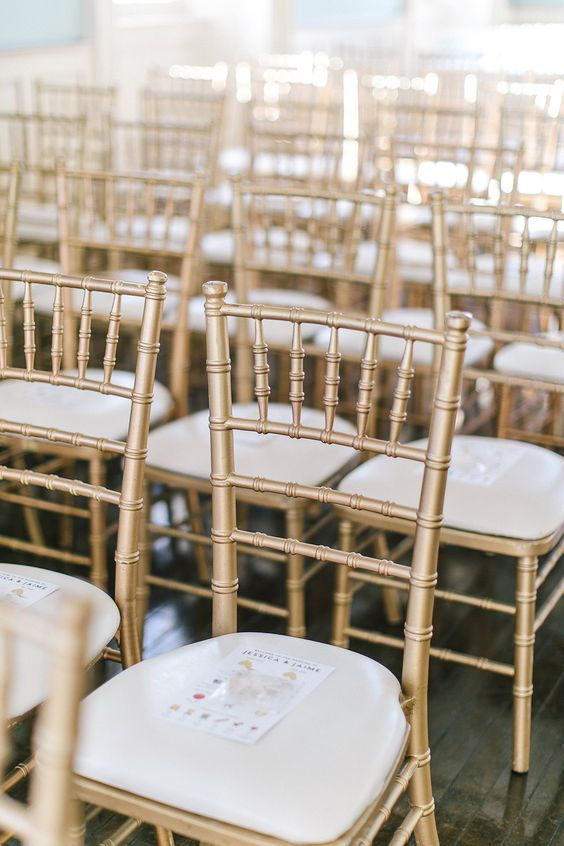Thumbnail: Gold Chiavari Chair