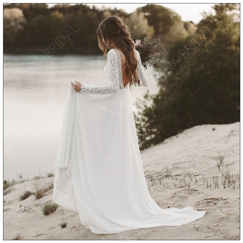 Thumbnail: Customized Wedding Dress - DA309