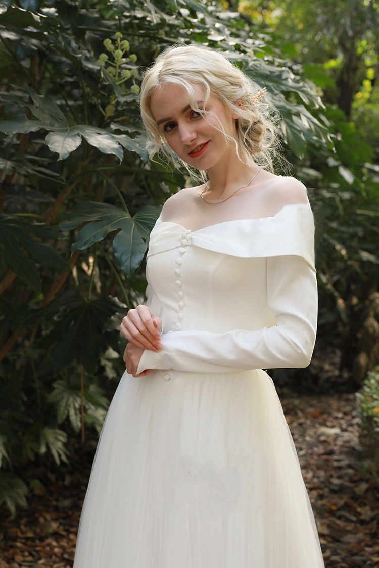 Thumbnail: Customized Wedding Dress - DA314