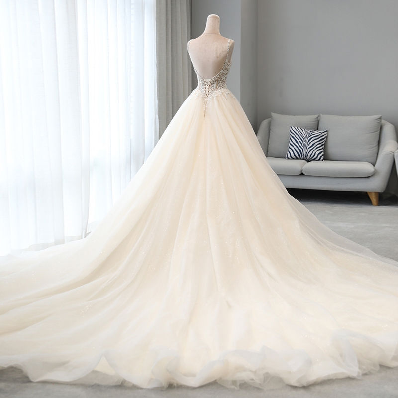 Thumbnail: Customized Wedding Dress - DP512