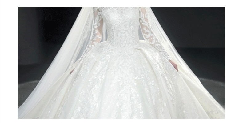 Thumbnail: Customized Wedding Dress - DP505