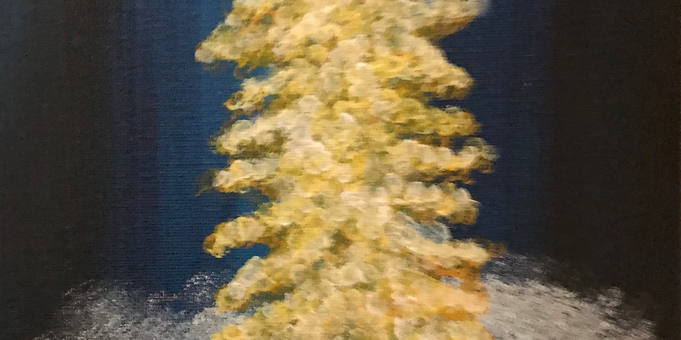 Golden Pine Tree Paint Class