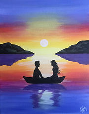 Sunset Couple in Love Level 1